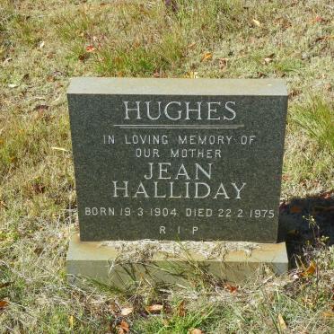 HUGHES Jean Halliday 1904-1975