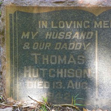 HUTCHISON Thomas -1942