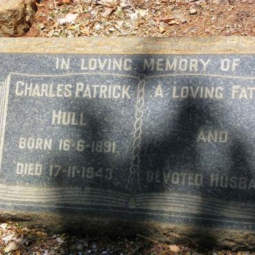 HULL Charles Patrick 1891-1943