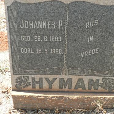 HYMAN Johannes P. 1899-1968