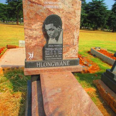 HLONGWANE Themba Nelson 1953-1986