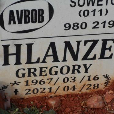 HLANZE Gregory 1967-2021