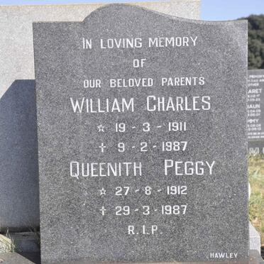 JARRETT William Charles 1911-1987 &amp; Queenith Peggy 1912-1987