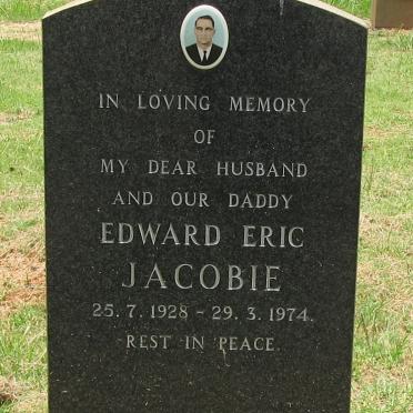 JACOBIE Edward Eric 1928-1974