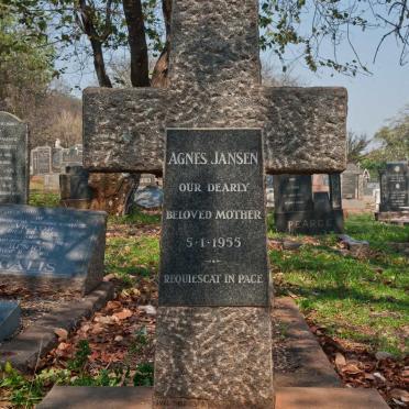 JANSEN Agnes -1955