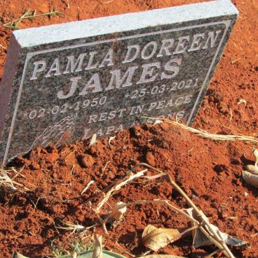 JAMES Pamela Doreen 1950-2021