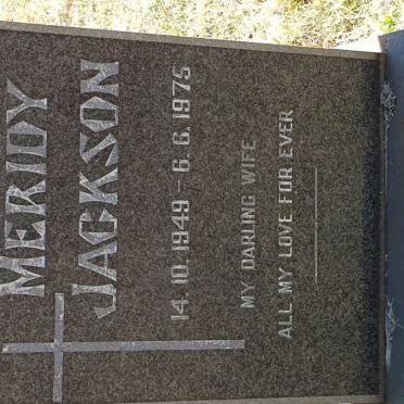 JACKSON Meridy 1949-1975