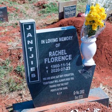 JANTJIES Rachel Florence 1960-2020