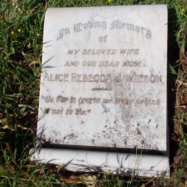 JAMIESON Alice Rebecca