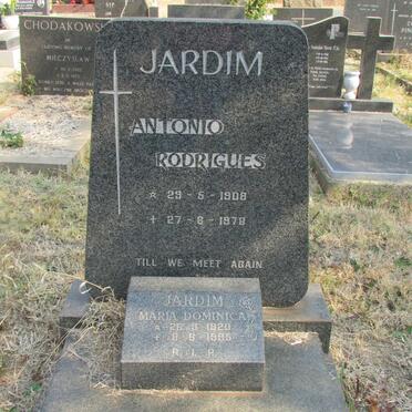 JARDIM Antonio Rodrigues 1908-1978 &amp; Maria Dominica 1920-1995