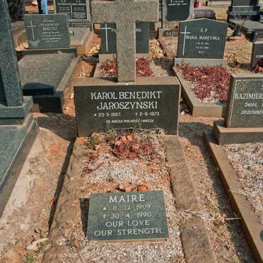 JAROSZYNSKI Karol Benedikt 1907-1973 &amp; Maire 1909-1990