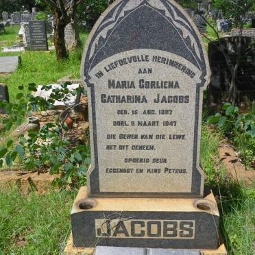 JACOBS Maria Corliena Catharina 1887-1947