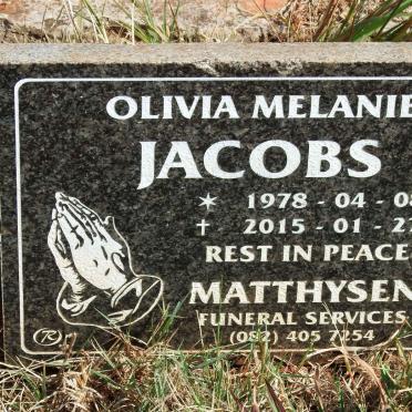 JACOBS Olivia Melanie 1978-2015