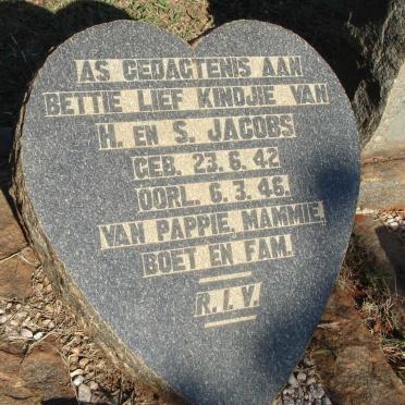 JACOBS Bettie 1942-1946