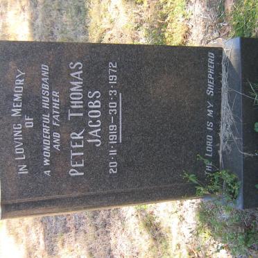 JACOBS Peter Thomas 1919-1972