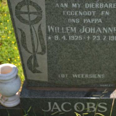JACOBS Willem Johannes 1925-1983