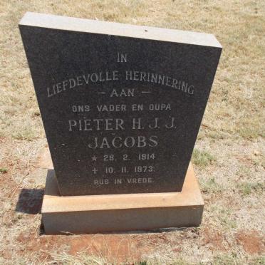 JACOBS Pieter H.J.J. 1914-1973