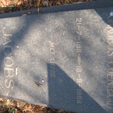 JACOBS Jakobus Coenraad 1911-1964