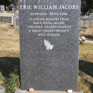 JACOBS Eric William 1924-2006