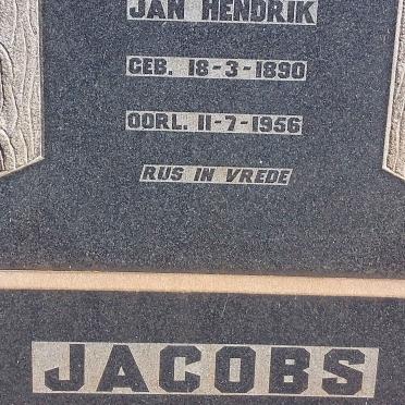 JACOBS Jan Hendrik 1890-1956