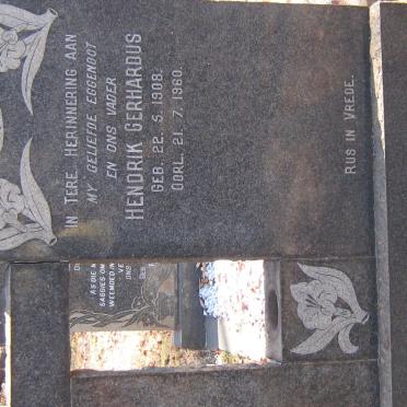 JACOBS Hendrik Gerhardus 1908-1960