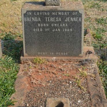 JENNER Brenda Teresa nee O’MEARA -1964