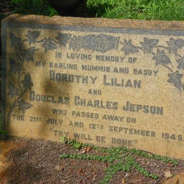 JEPSON Douglas Charles -1945 &amp; Dorothy Lilian -1945
