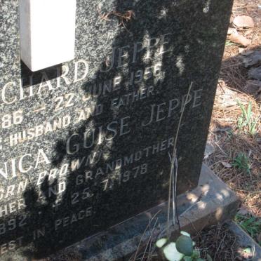 JEPPE Otto Richard 1886-1956 &amp; Pauline Monica Guise BROWN 1892-1978