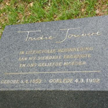 JOUBERT Trudie 1953-1992