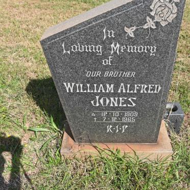 JONES William Alfred 1909-1965