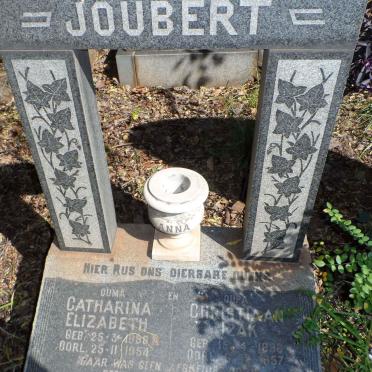 JOUBERT Christiaan Izak 1898-1957 &amp; Catharina Elizabeth 1898-1954