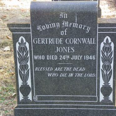JONES Gertrude Cornwall -1946