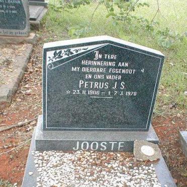 JOOSTE Petrus J.S. 1906-1978