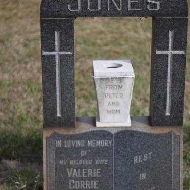 JONES Valerie Corrie 1937-1967