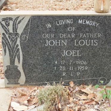 JOEL John Louis 1906-1959