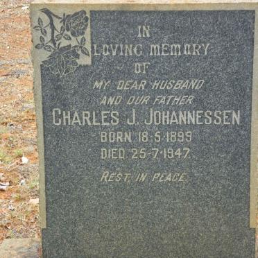 JOHANNESSEN Charles J. 1899-1947