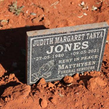 JONES Judith Margaret Tanya 1980-2021