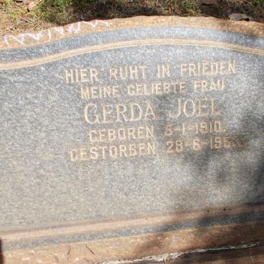 JOEL Gerda 1910-1953