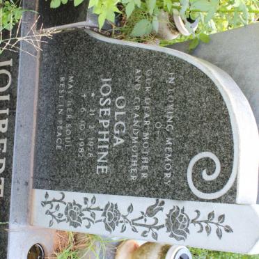JOUBERT Olga Josephine 1928-1982