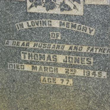 JONES Thomas -1945