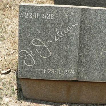 JORDAAN J. 1928-1974