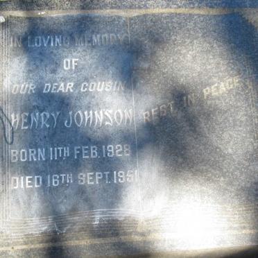 JOHNSON Henry 1928-1951