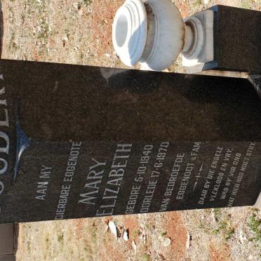JOUBERT Mary Elizabeth 1940-1970