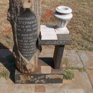 JOUBERT Marthinus Stephanus 1908-1963