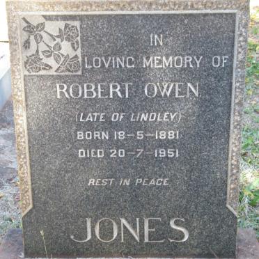 JONES Robert Owen 1881-1951