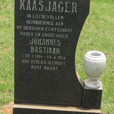 KAASJAGER Johannes Bastiaan 1914-1974