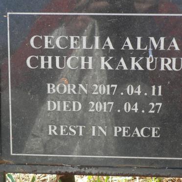 KAKURU Cecelia Alma Chuch 2017-2017