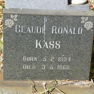 KASS Claude Ronald 1934-1968
