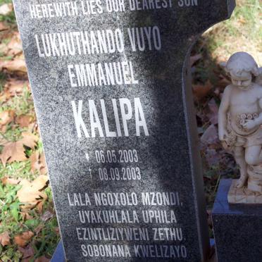 KALIPA Emmanuel 2003-2003