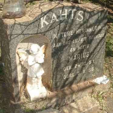 KAHTS Marius 1957-1958